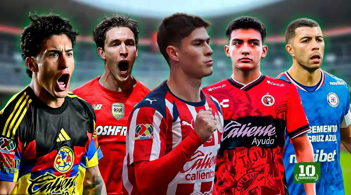 Los mexicanos más caros de la Liga MX: el Top 5 que Europa ya tiene en la mira