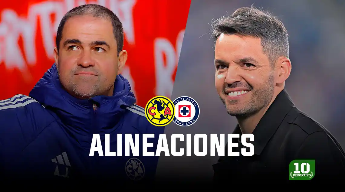 América vs Cruz Azul hoy: alineaciones probables del Clásico Joven en el Banorte