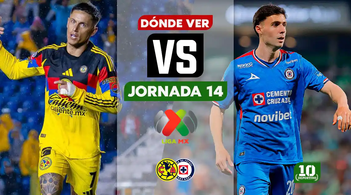 América vs Cruz Azul hoy: horario, canal y dónde ver EN VIVO el Clásico Joven