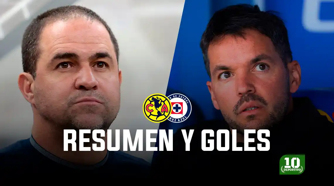 América vs Cruz Azul: resultado, goles y resumen del Clásico Joven de la Jornada 14