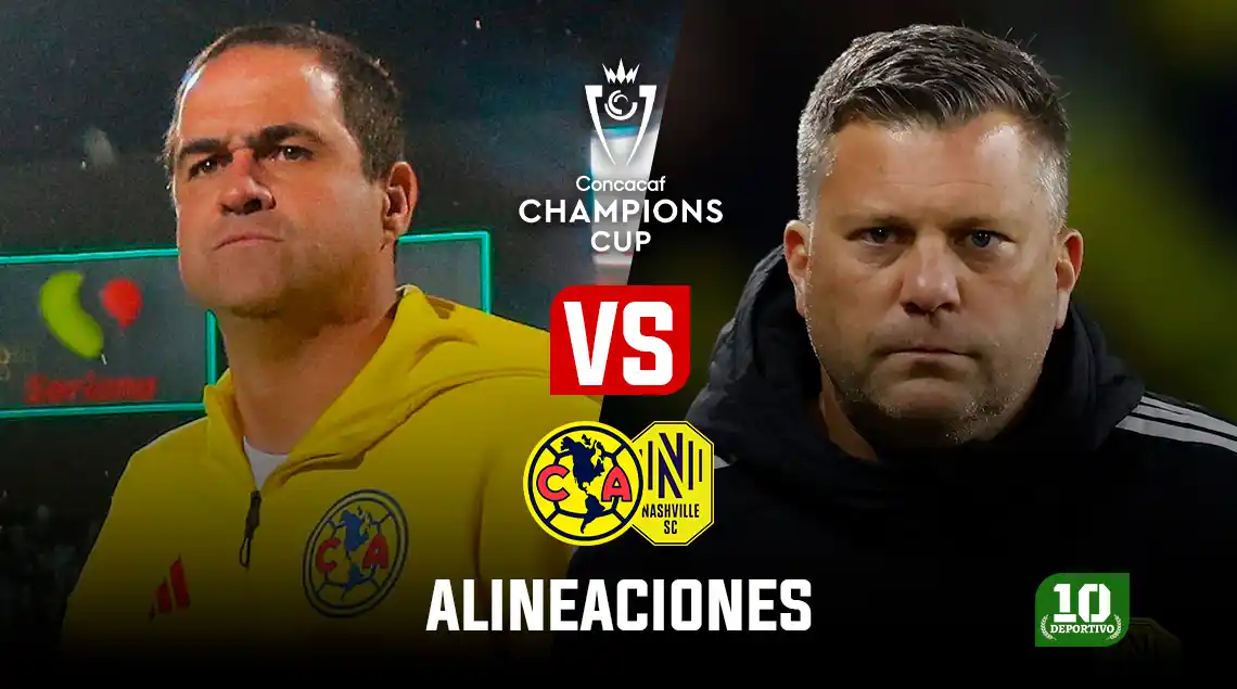 América vs Nashville hoy: alineaciones probables de la vuelta de Concachampions 2026