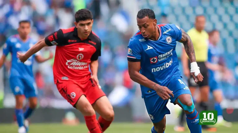 Cruz Azul empata 1-1 con Tijuana y suma ocho partidos sin ganar en el Clausura 2026