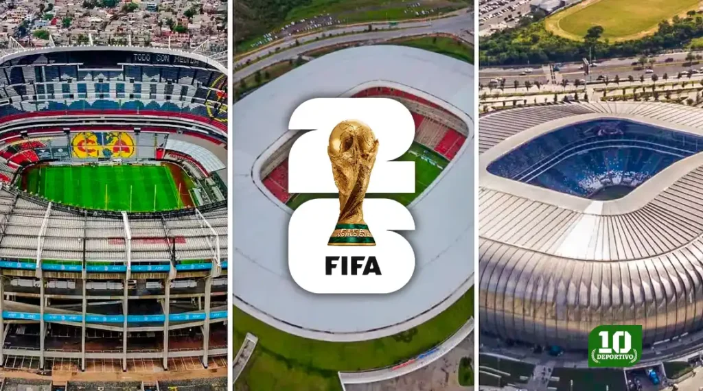 Así lucen Banorte, Akron y BBVA, los estadios de México para el Mundial 2026