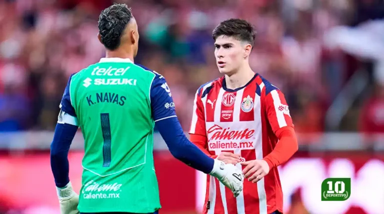 Keylor Navas buscó a la Hormiga González al final del partido y esto fue lo que le dijo