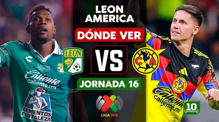 León vs América hoy: horario, canal y dónde ver EN VIVO la Jornada 16