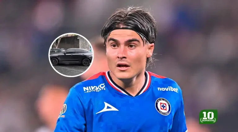 El carro de 2 millones con el que Luka Romero sorprendió al salir del entrenamiento de Cruz Azul
