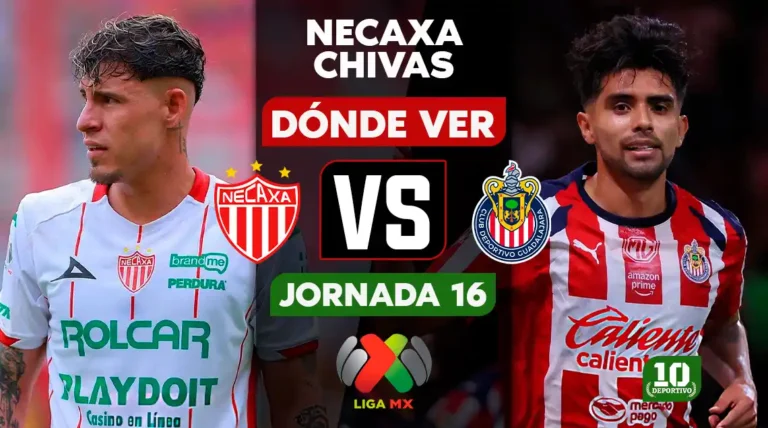 Necaxa vs Chivas: horario, canal y dónde ver EN VIVO la Jornada 16