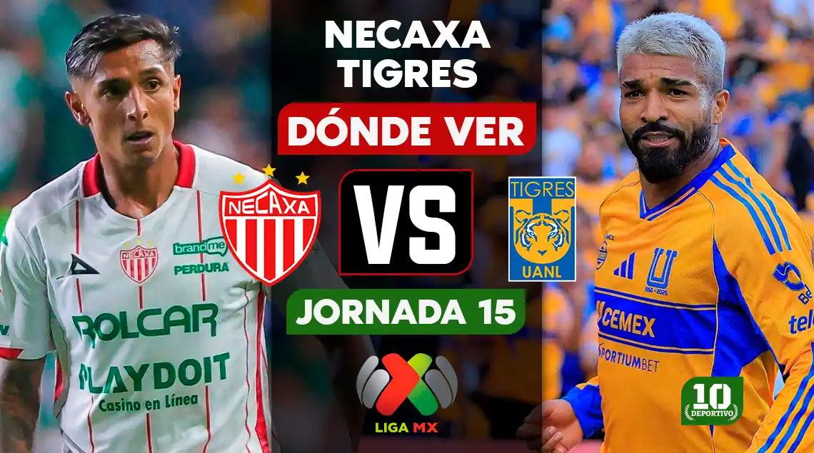 Necaxa vs Tigres hoy: horario, canal y dónde ver EN VIVO la Jornada 15