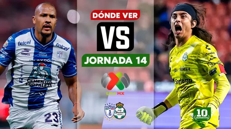 Pachuca vs Santos hoy: horario, canal y dónde ver EN VIVO la Jornada 14