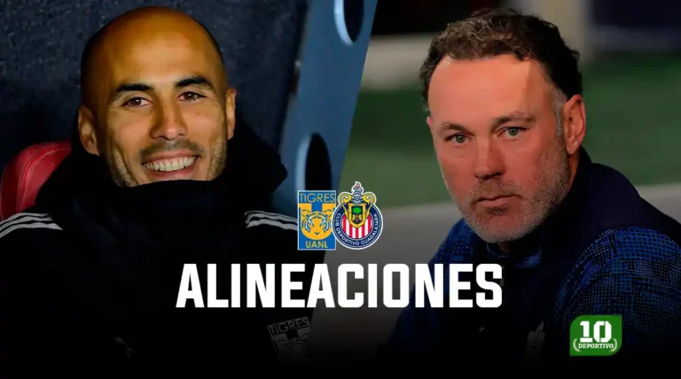 Tigres vs Chivas hoy: alineaciones confirmadas y onces titulares | Jornada 14