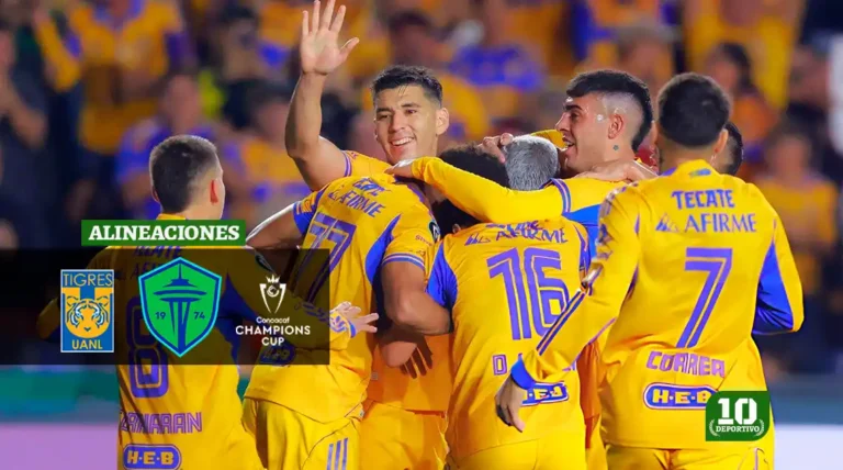 Tigres vs Seattle hoy: probables alineaciones Concachampions 2026