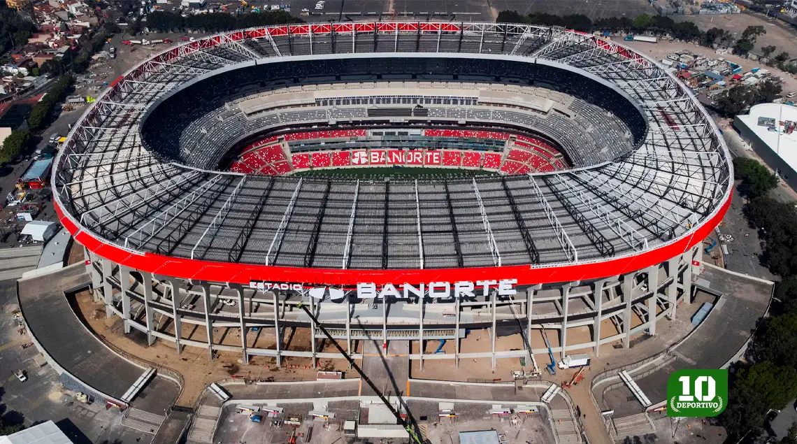 El Estadio Azteca sorprende con sus últimas modificaciones para el Mundial 2026