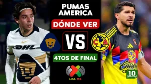 Pumas vs América: horario, canal y dónde ver EN VIVO la vuelta de Cuartos de Final del Clausura 2026
