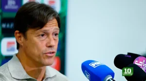 Matías Almeyda durante la semifinal entre Rayados y América