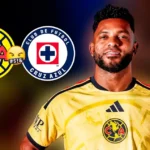 Miguel Borja durante presentación de su fichaje en el América
